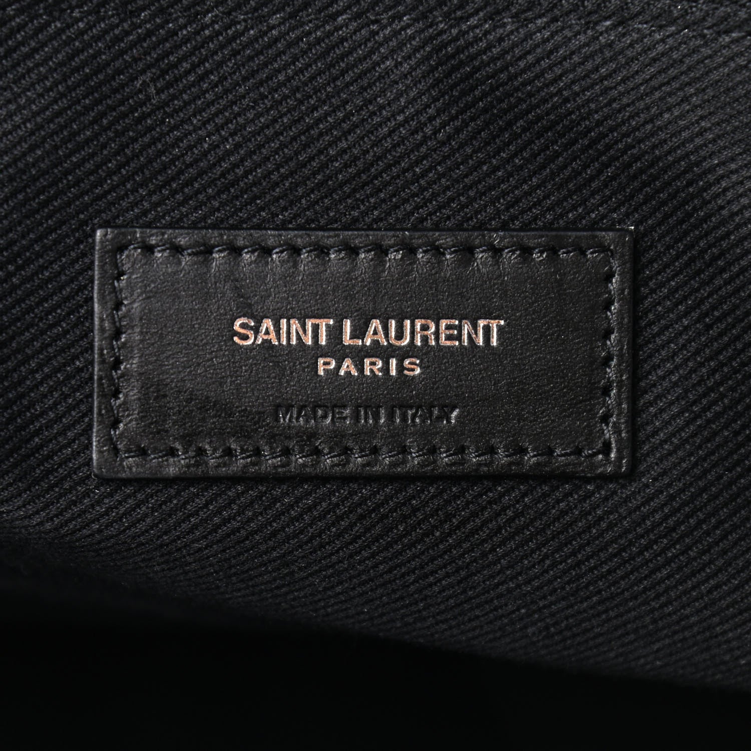 Saint Laurent Raffia Tote Black 6 of 8