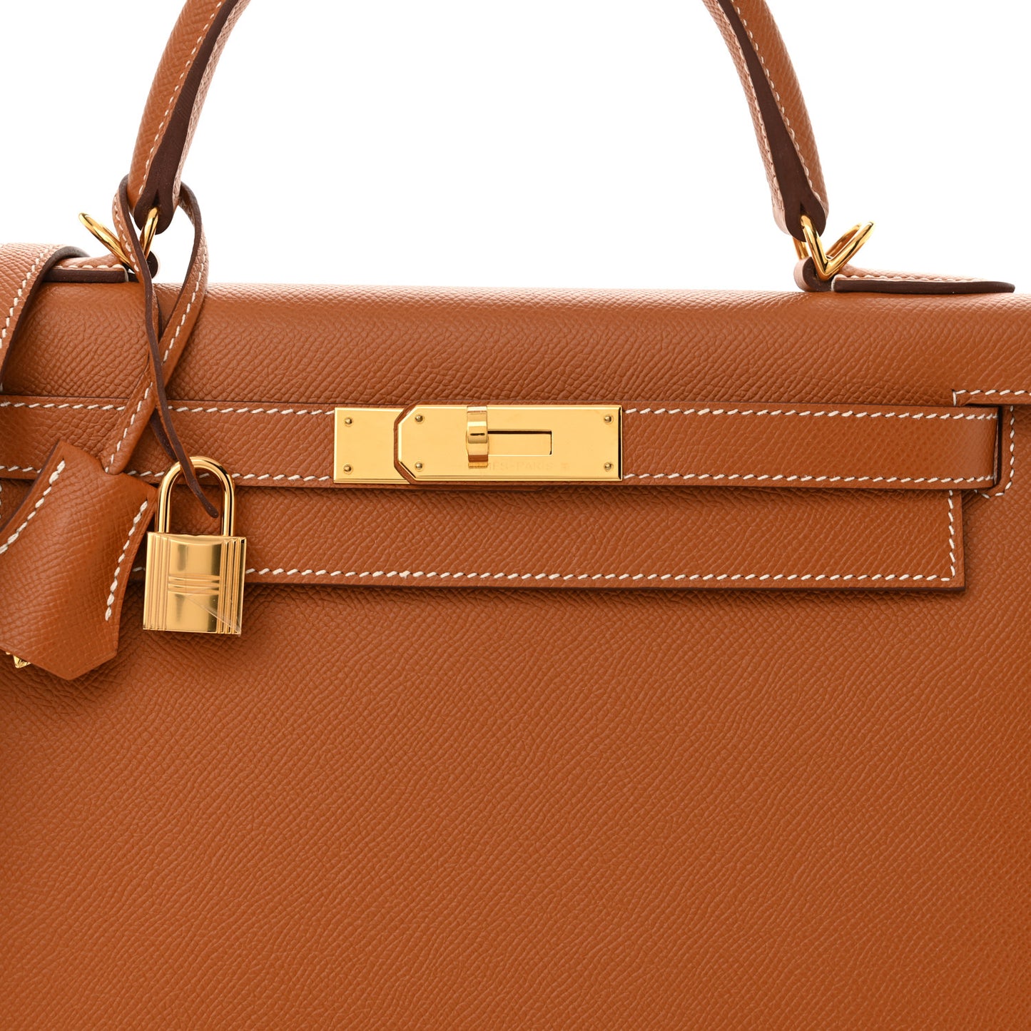 Epsom Kelly Sellier 28 Cognac