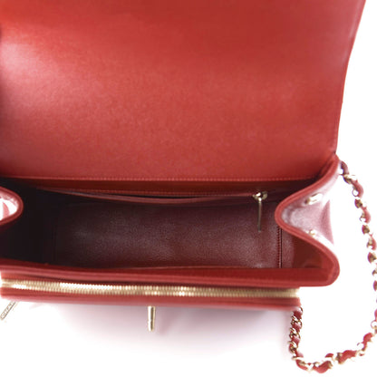 Chanel Caviar Quilted Large Business Affinity Flap Red 5 of 11