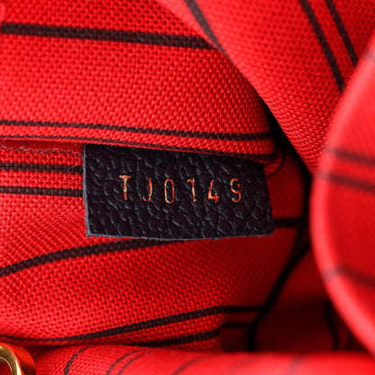 Louis Vuitton Empreinte Montaigne BB Marine Rouge 7 of 10