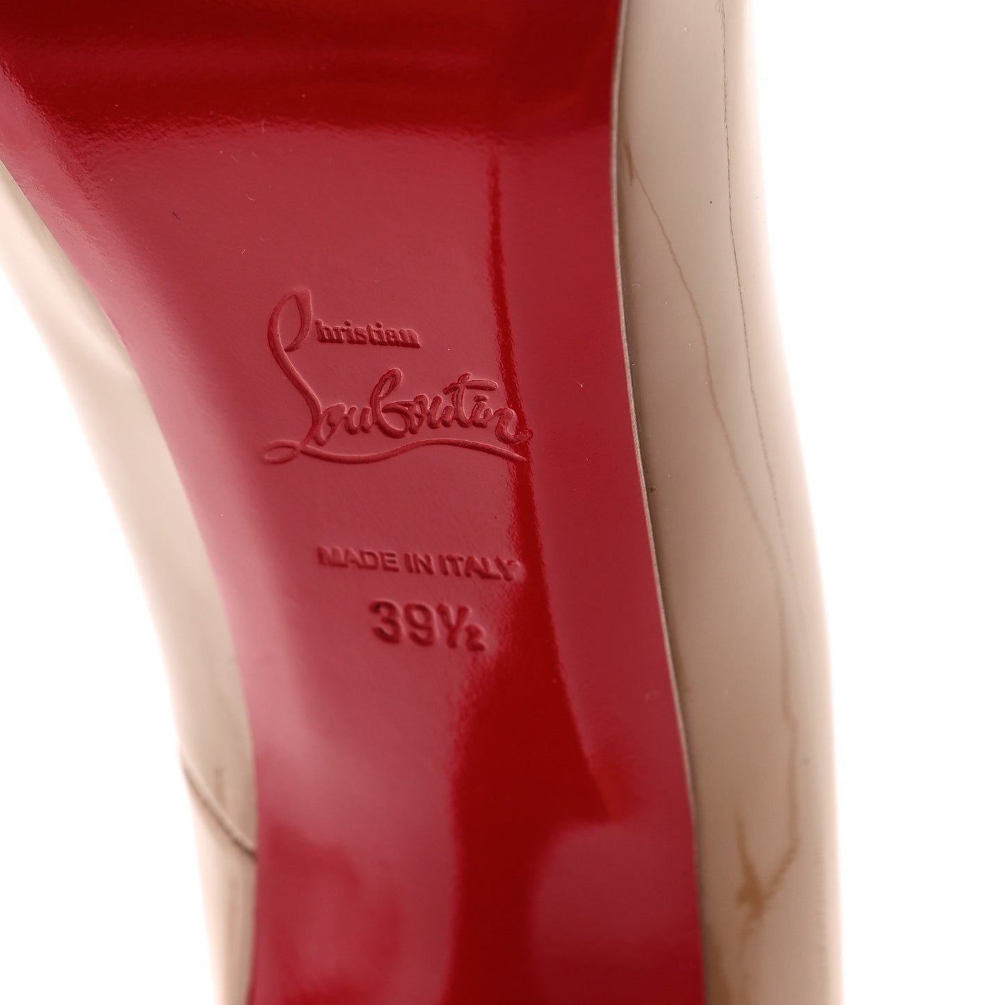 Patent Rolando 120 Pumps 39.5 Nude
