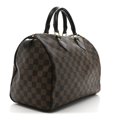 Louis Vuitton Damier Ebene Speedy 30 3 of 10