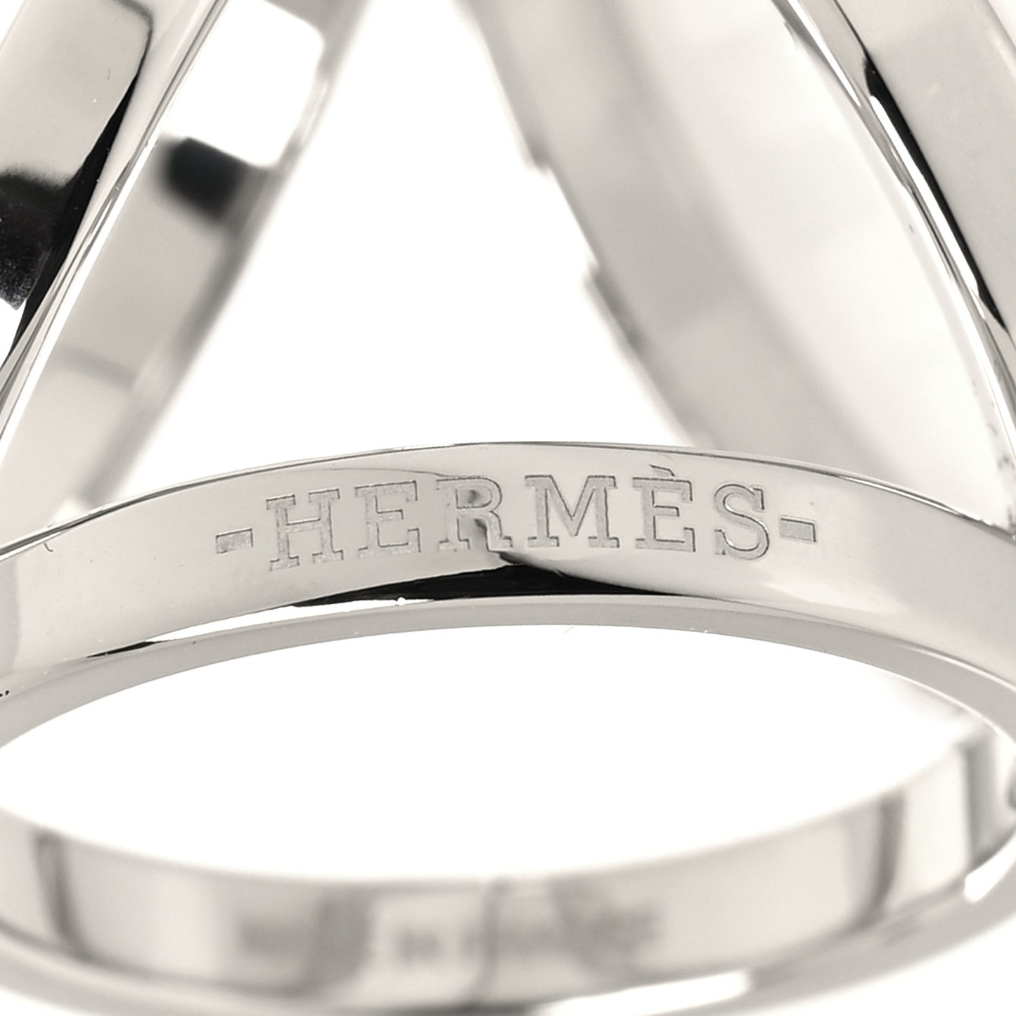 Palladium Trio Scarf Ring