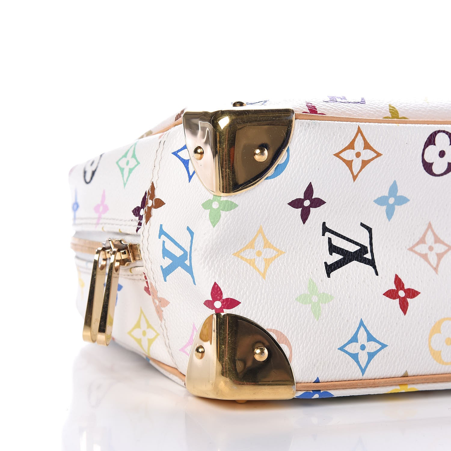 Louis Vuitton Monogram Multicolor Trouville White 8 of 9