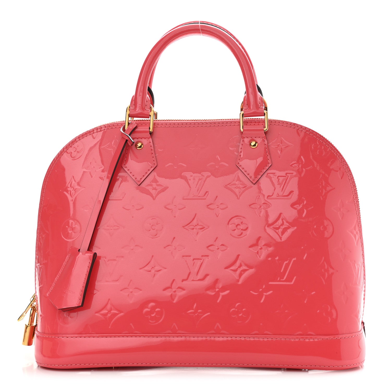 Louis Vuitton Vernis Alma PM Rose Litchi 1 of 10