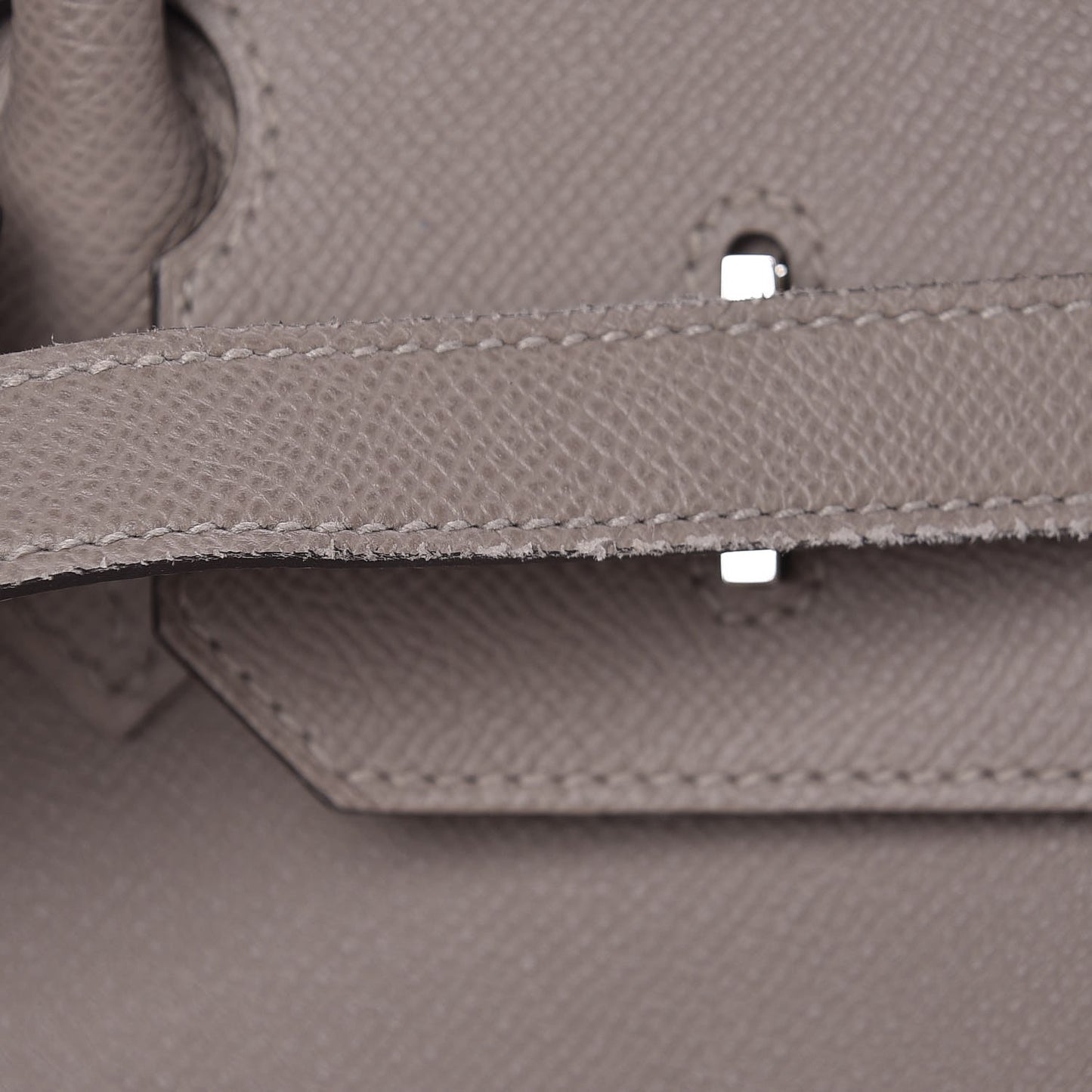 Epsom Birkin 35 Gris Asphalte