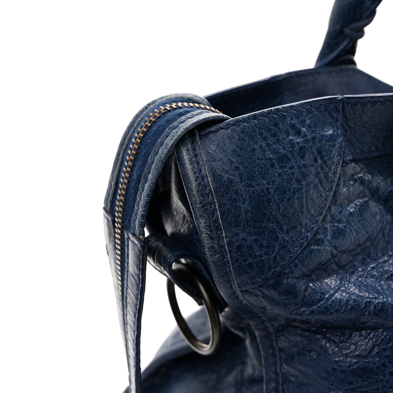 Balenciaga Agneau Classic Hardware City Bleu Mineral 14 of 16