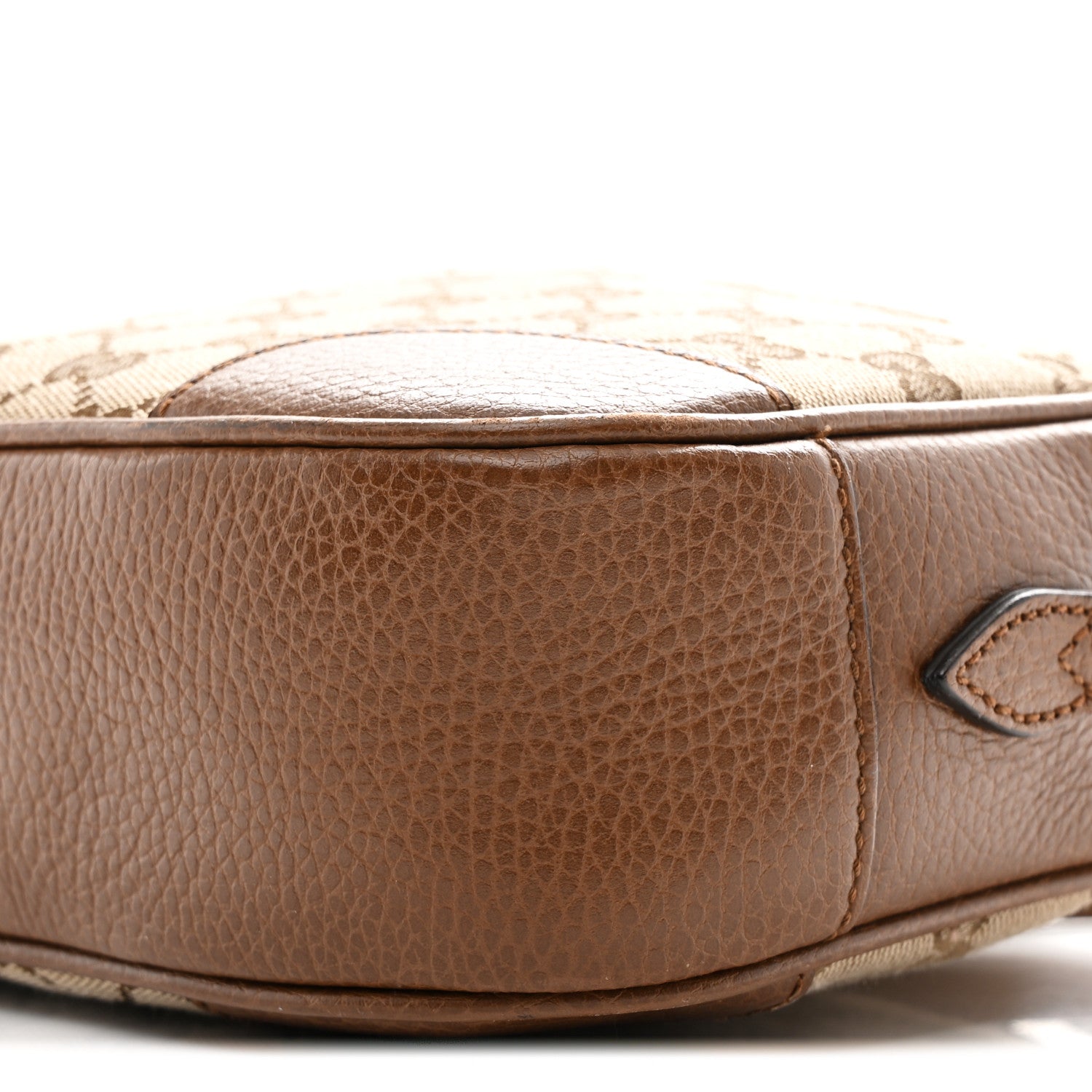 Gucci Monogram Mini Bree Messenger Bag Beige Tabacco 10 of 10