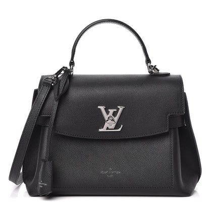 Louis Vuitton Calfskin Lockme Ever BB Black 1 of 11