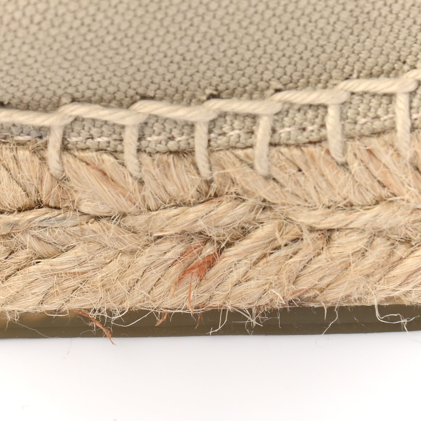 Canvas Grosgrain CC Espadrilles 38 Light Green Black