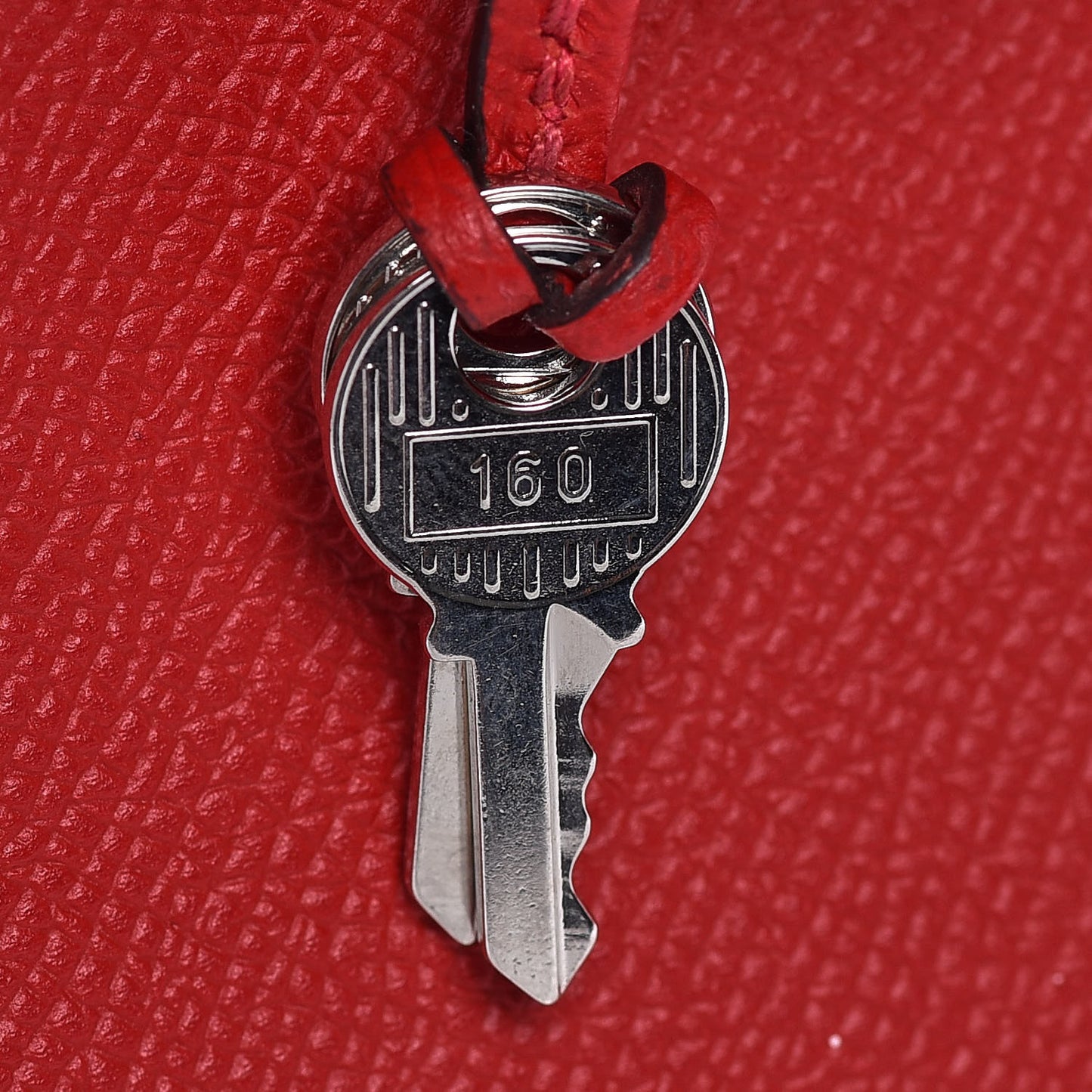 Epsom Horseshoe Birkin 30 Rouge Casaque Gris Mouette