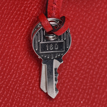Hermes Epsom Horseshoe Birkin 30 Rouge Casaque Gris Mouette 30 of 36