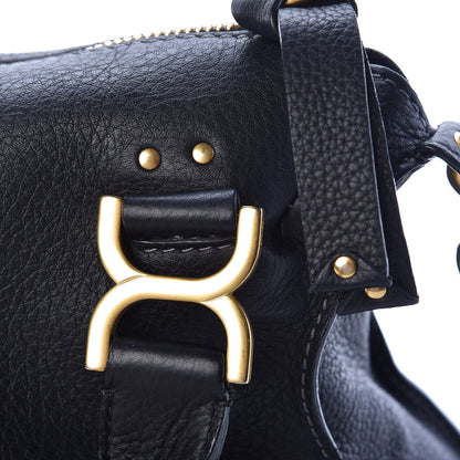 Chloe Calfskin Medium Marcie Satchel Black 14 of 14
