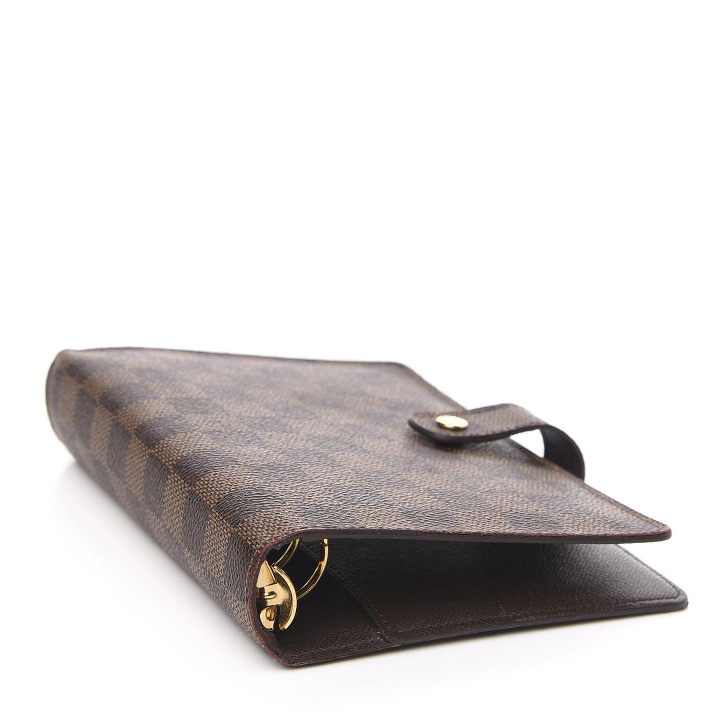 Damier Ebene Medium Ring Agenda Cover