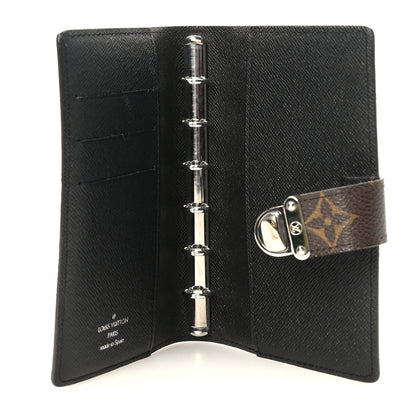 Louis Vuitton Monogram Koala Small Ring Agenda Cover Black 5 of 6