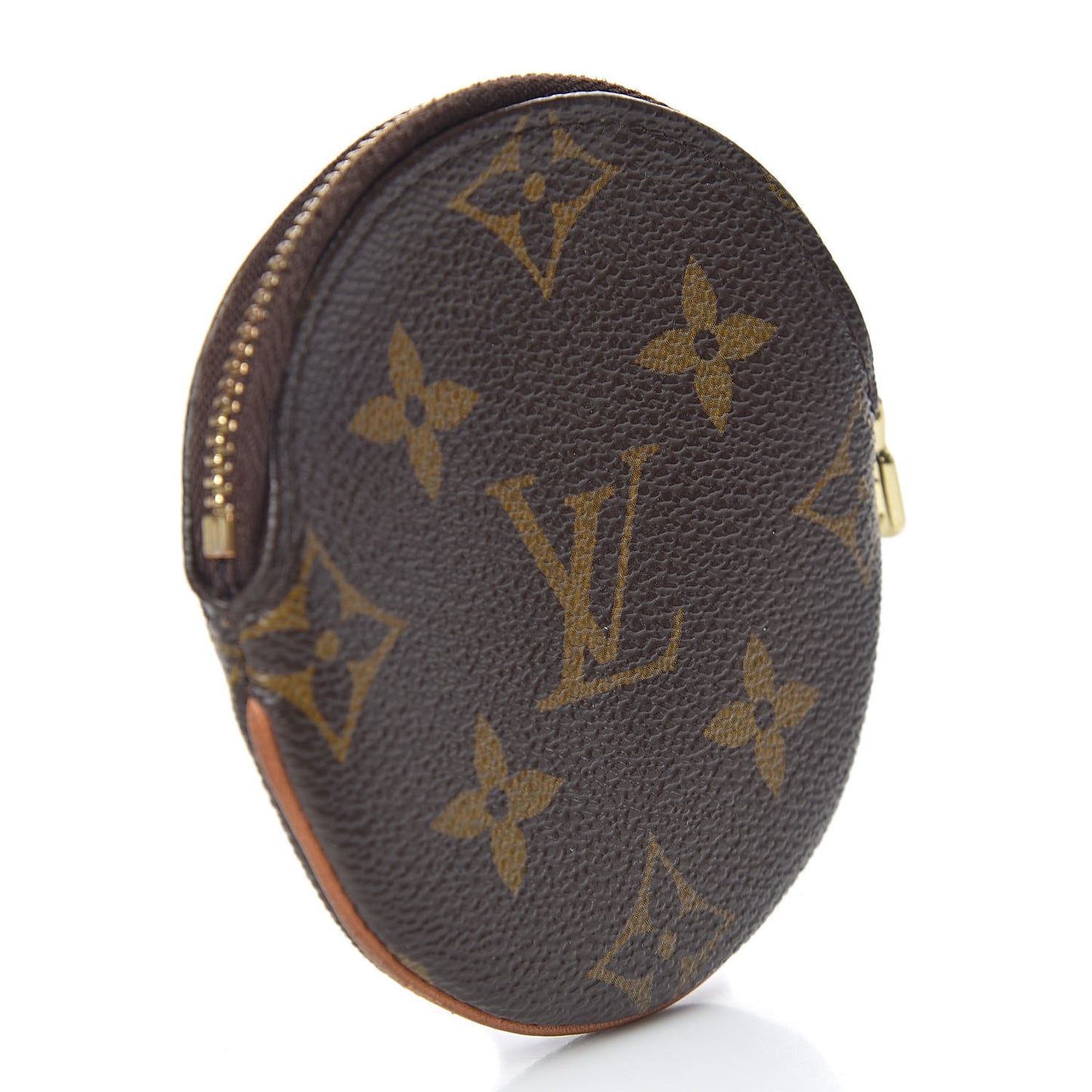 Monogram Round Coin Purse