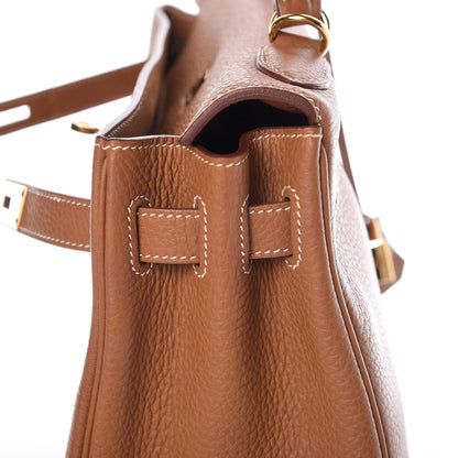 Hermes Togo Kelly Retourne 32 Gold 17 of 38