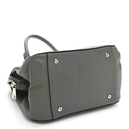 Miu Miu Goatskin Madras Bauletto Pomice 4 of 13
