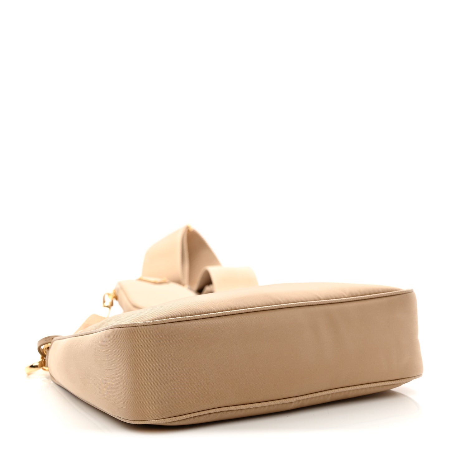 Re-Nylon Saffiano Re-Edition 2005 Shoulder Bag Cammello
