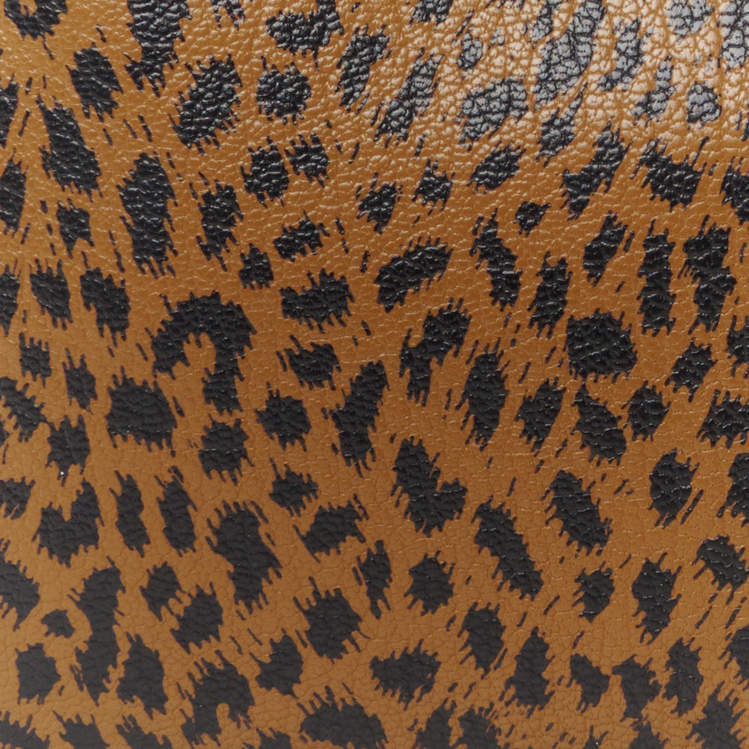 Celine Goatskin Leopard Printed Small Trio Crossbody Bag Brown Black 11 of 13