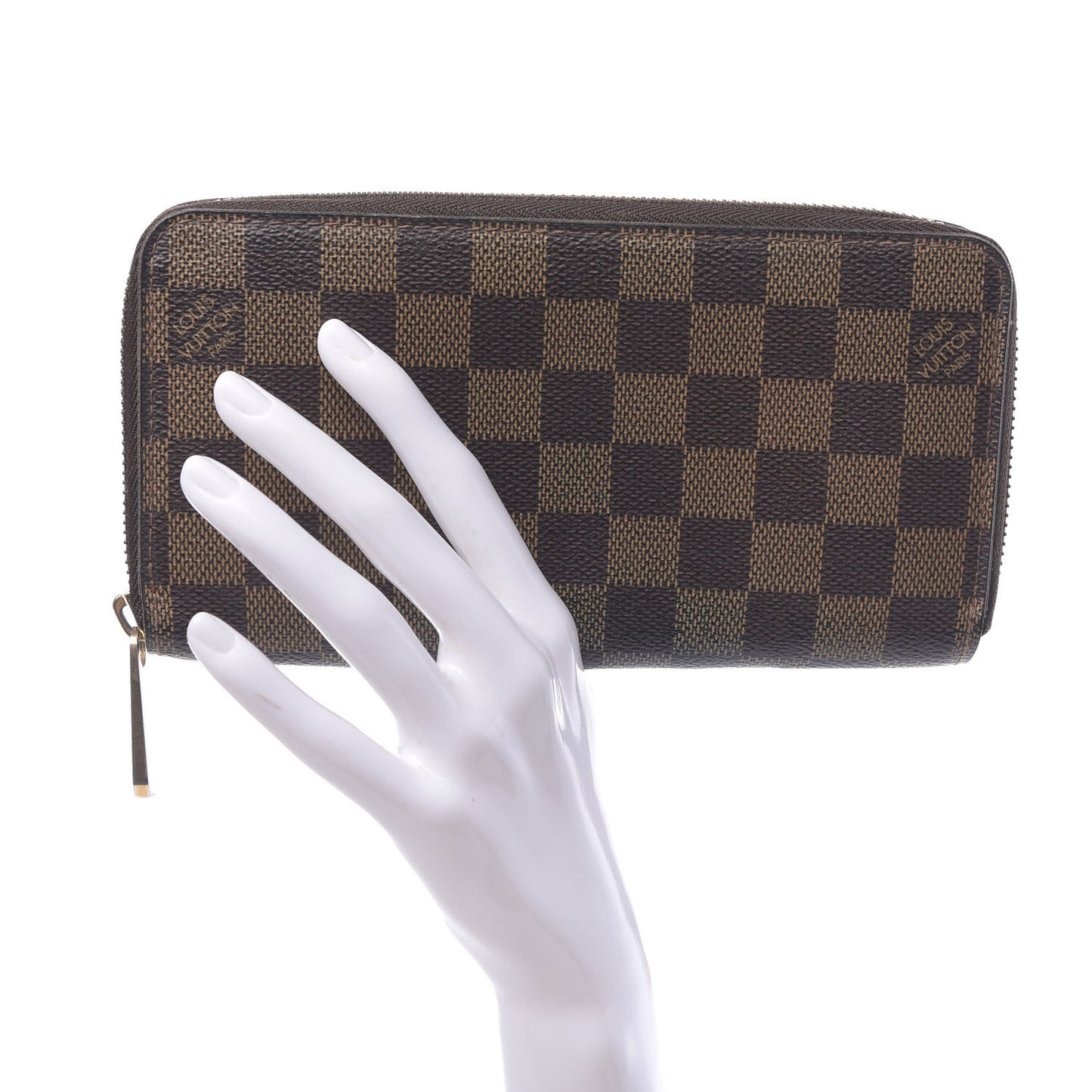 Damier Ebene Zippy Wallet