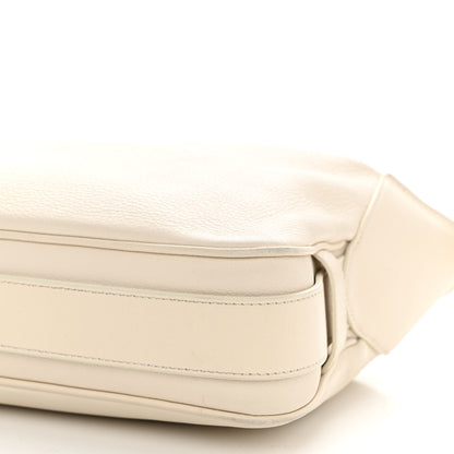 Celine Supple Calfskin Medium Romy Shoulder Bag Rice 10 of 11