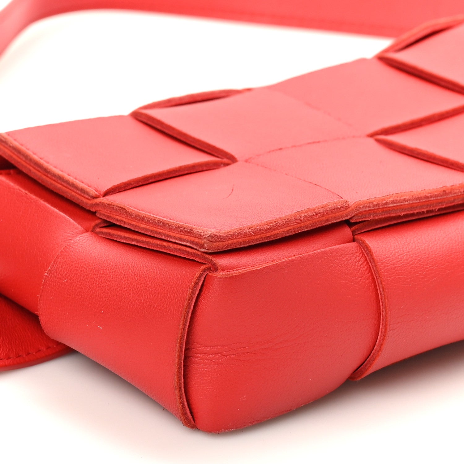 Bottega Veneta Nappa Maxi Intreccio The Belt Cassette Bag Bright