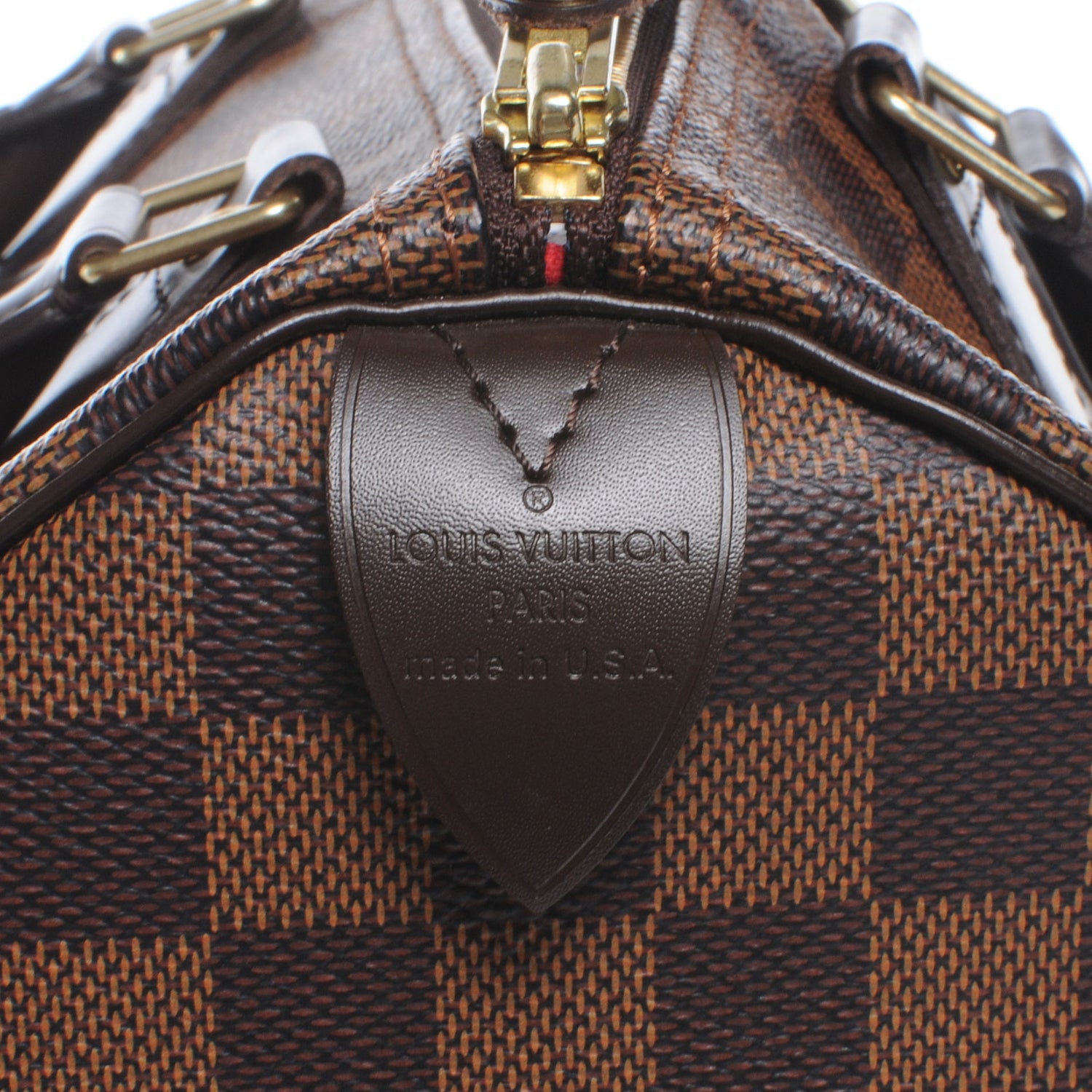 Louis Vuitton Damier Ebene Speedy 30 5 of 7