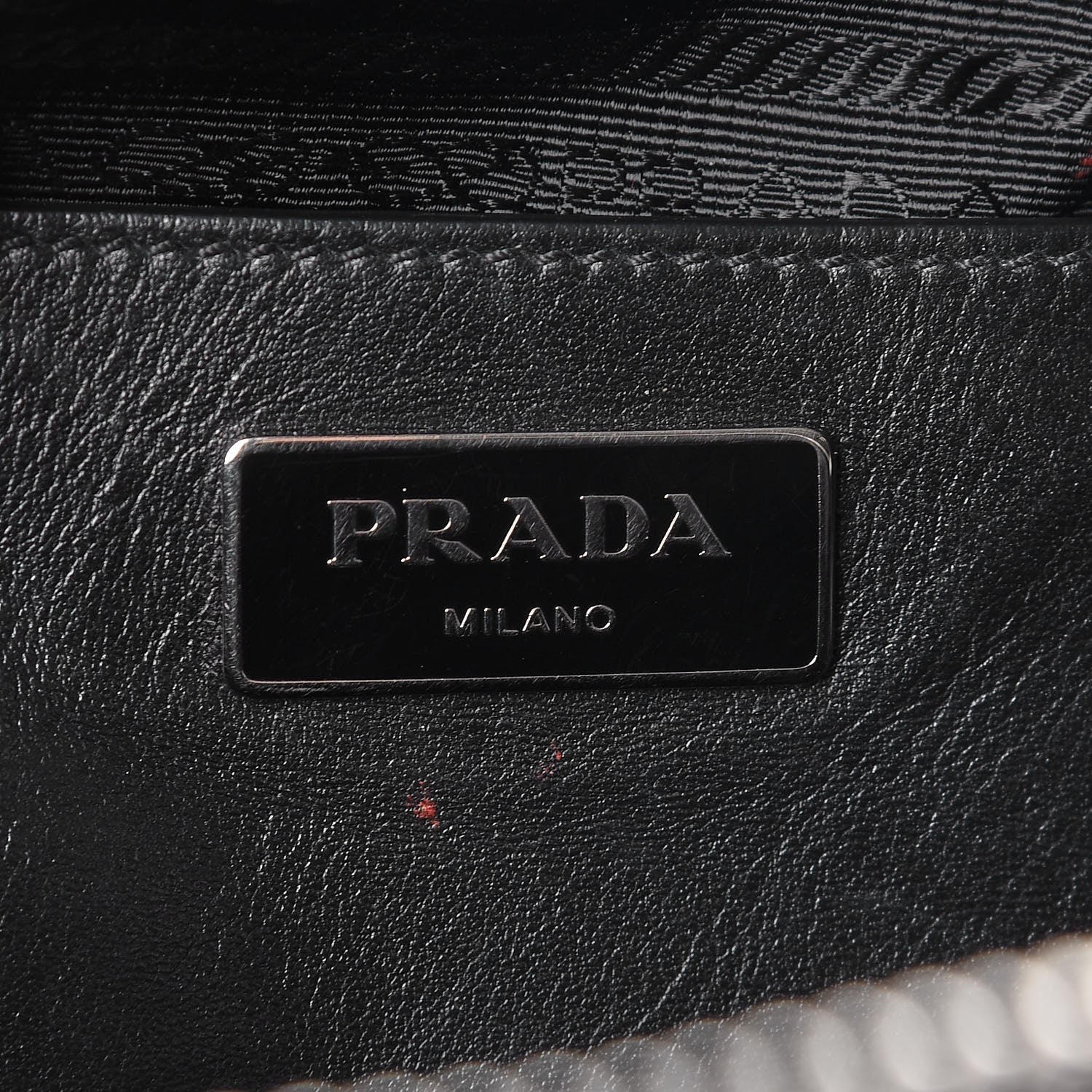 Prada Soft Calf Side Zip Hobo Black 6 of 12