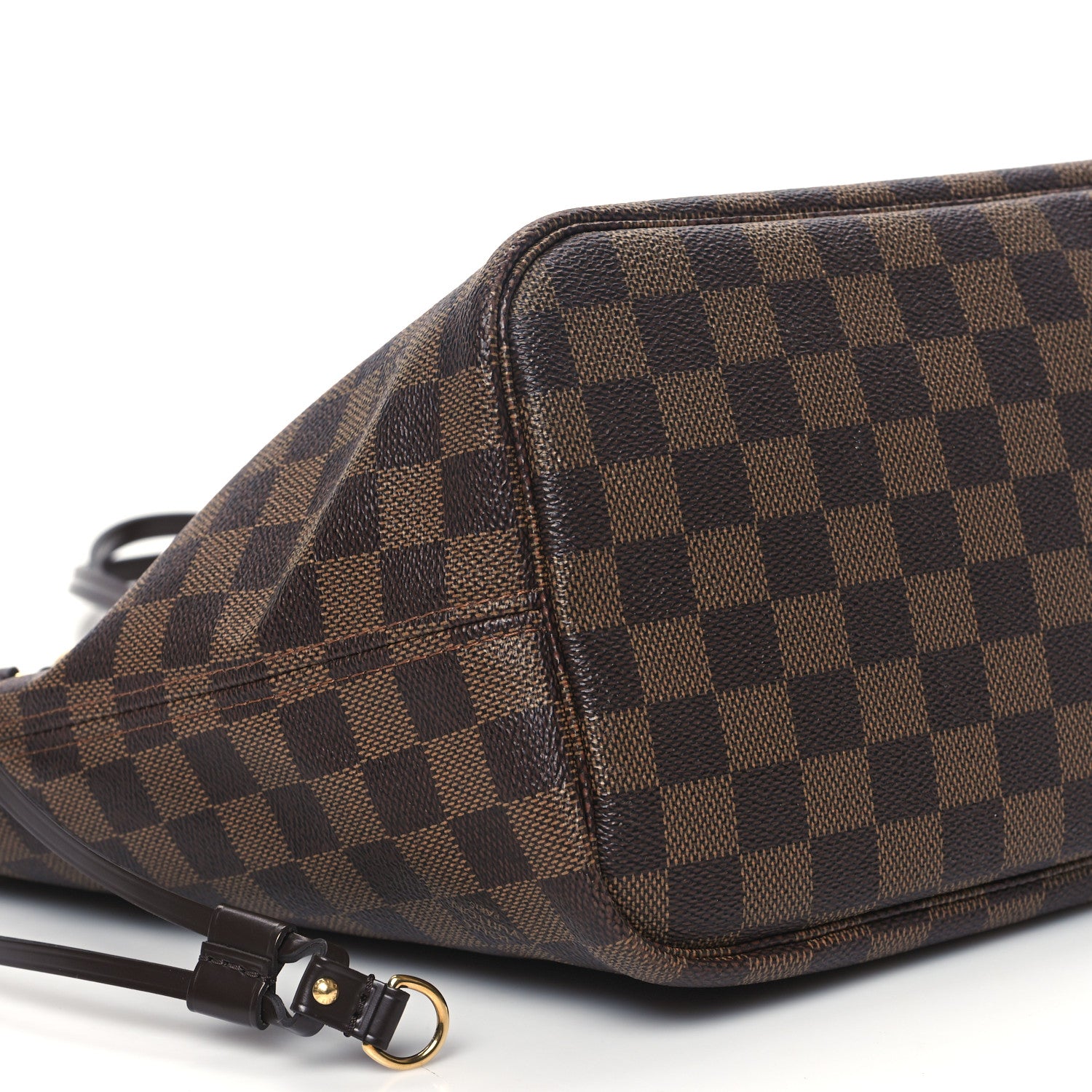 Louis Vuitton Damier Ebene Neo Neverfull MM Rose Ballerine 10 of 13