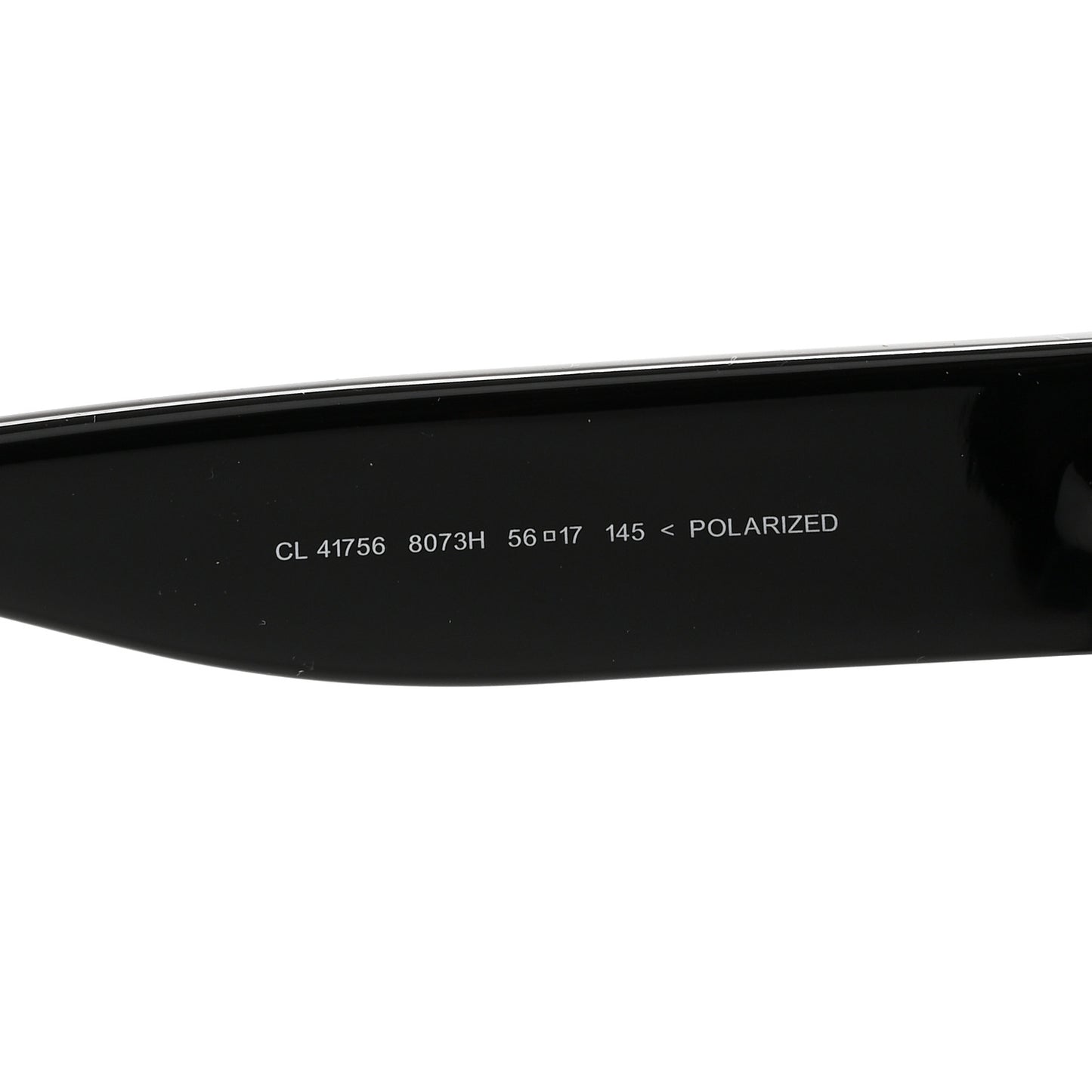 Polarized ZZ Top Sunglasses CL 41756 Black