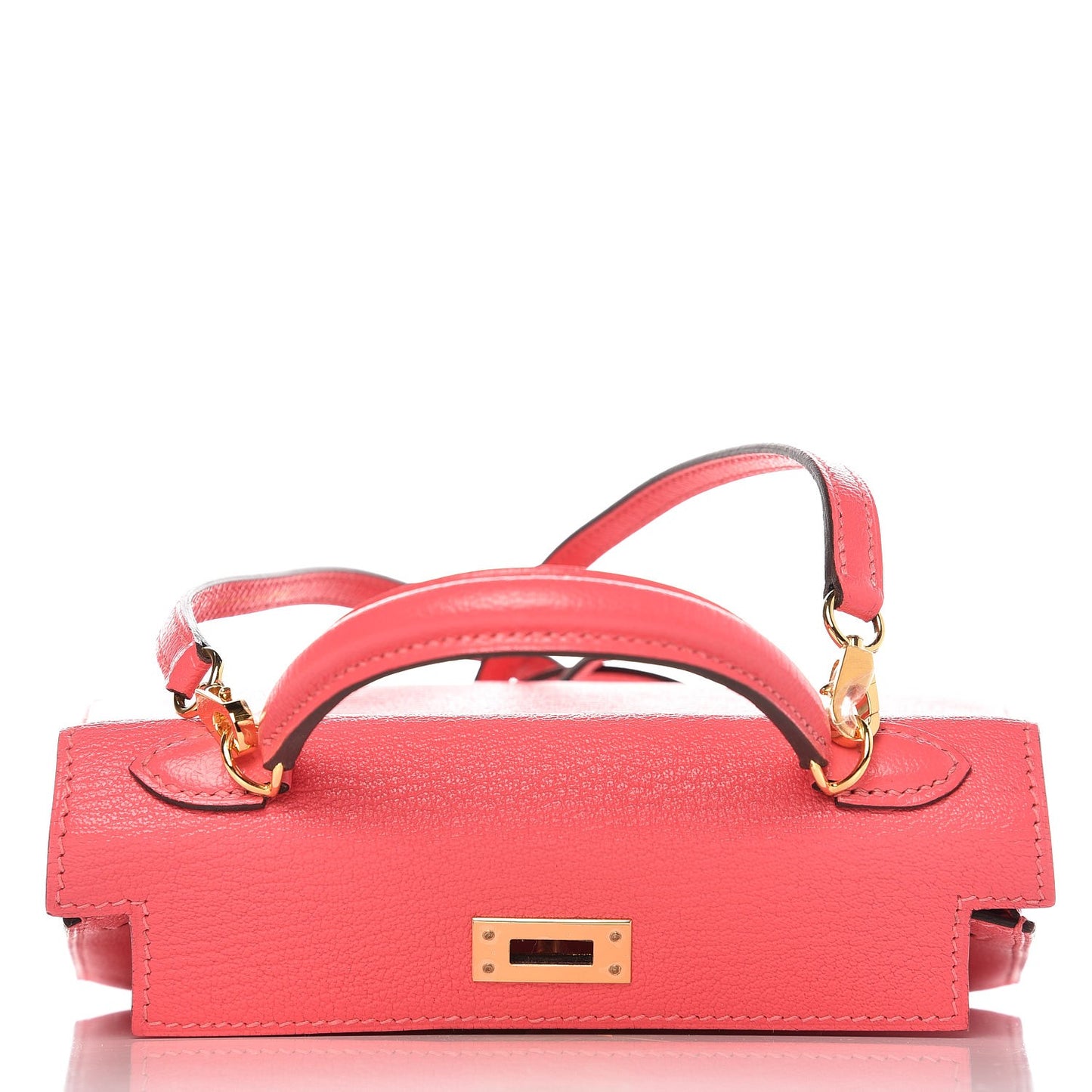 Chevre Mysore Mini Kelly Sellier 20 Rose Lipstick