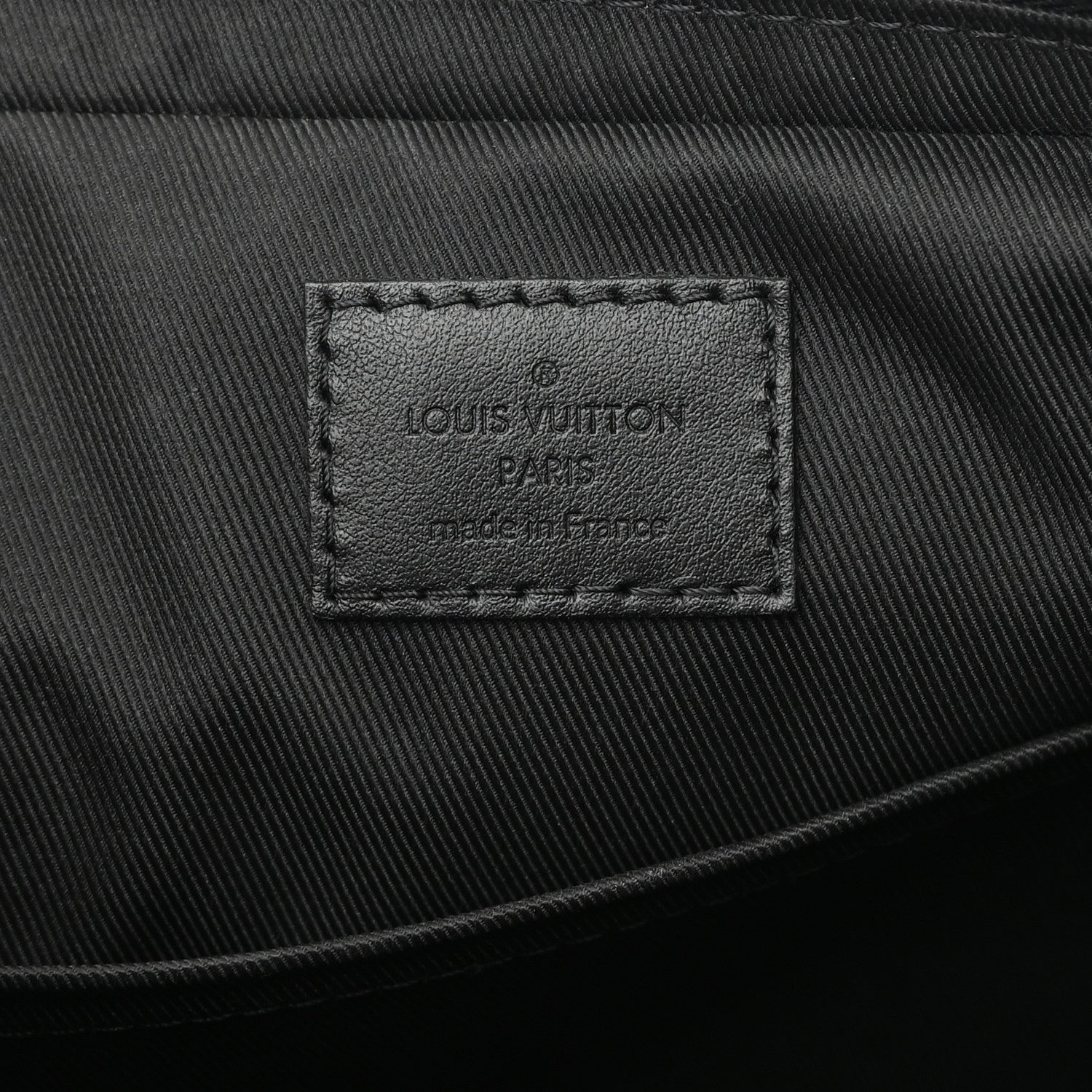 Louis Vuitton Calfskin Monogram Shadow Duo Messenger Black 6 of 11