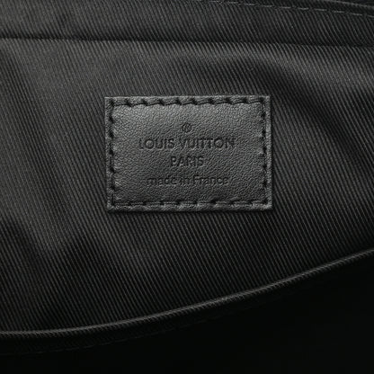 Louis Vuitton Calfskin Monogram Shadow Duo Messenger Black 6 of 11