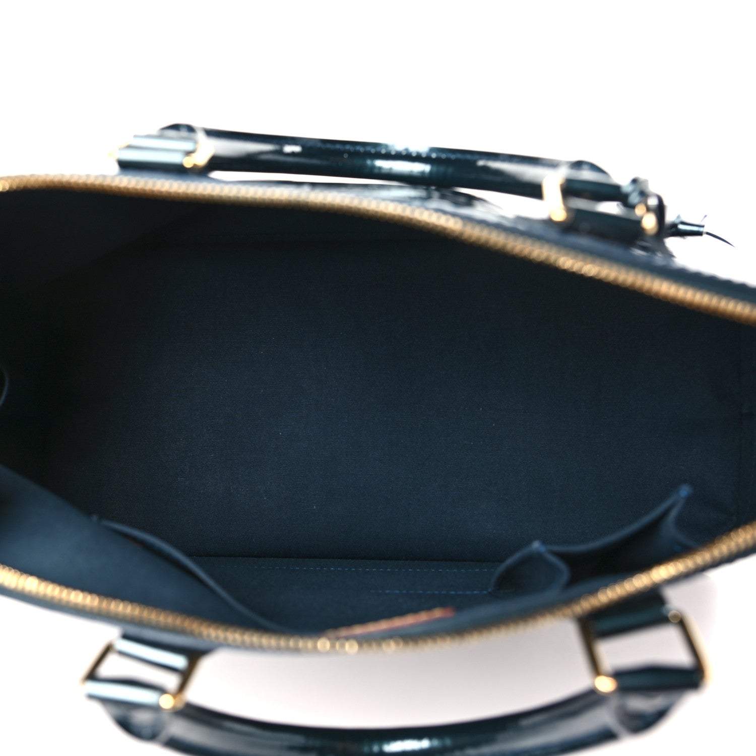 Louis Vuitton Vernis Alma GM Blue Nuit 5 of 11