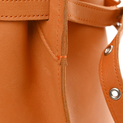Celine Smooth Calfskin Big Bag Bucket Apricot 15 of 15