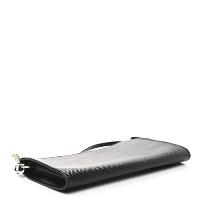 Louis Vuitton Epi Pochette Accessories 24 Black 4 of 6