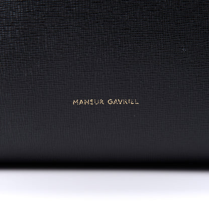 Mansur Gavriel Saffiano Bucket Bag Black Flamma 7 of 14