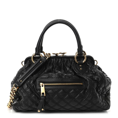 Marc Jacobs Calfskin Quilted Stam Black 1 of 4