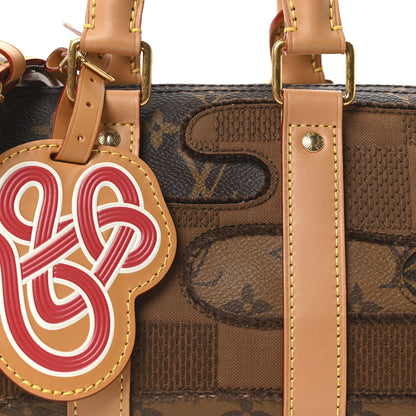 Louis Vuitton Monogram Landscape Keepall Bandouliere 25 7 of 9