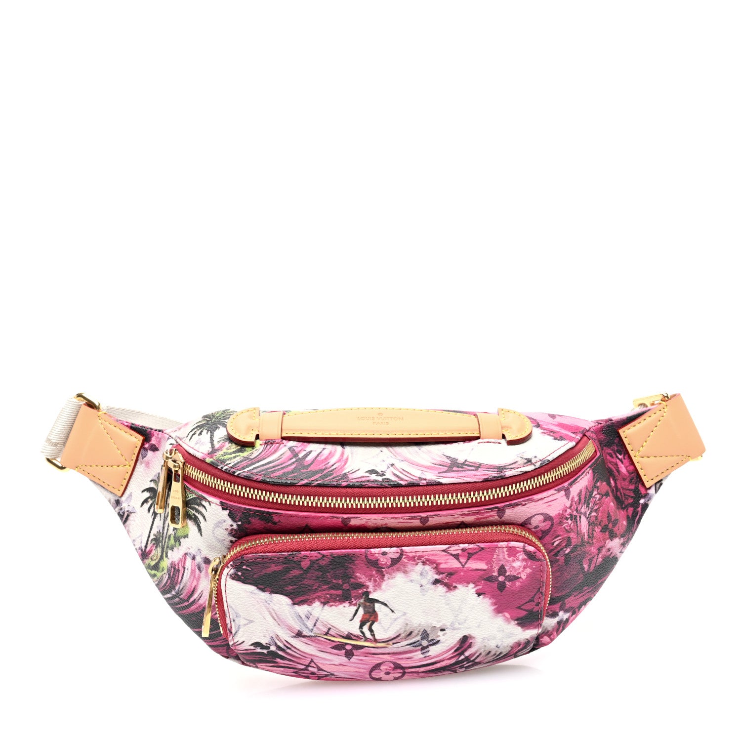 Louis Vuitton Monogram Surfin Rush Bumbag Pink 1 of 10