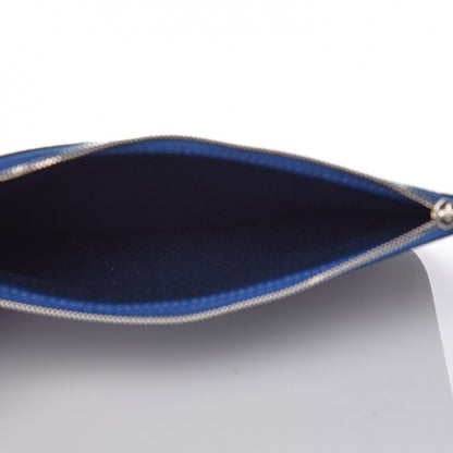 Hermes Vache Hunter Toile Herbag Zip 31 PM Bleu De Malte 8 of 11