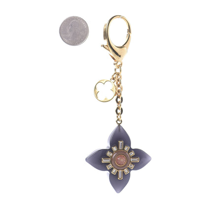 Louis Vuitton Fleur d'Etoile Bag Charm Black 2 of 7