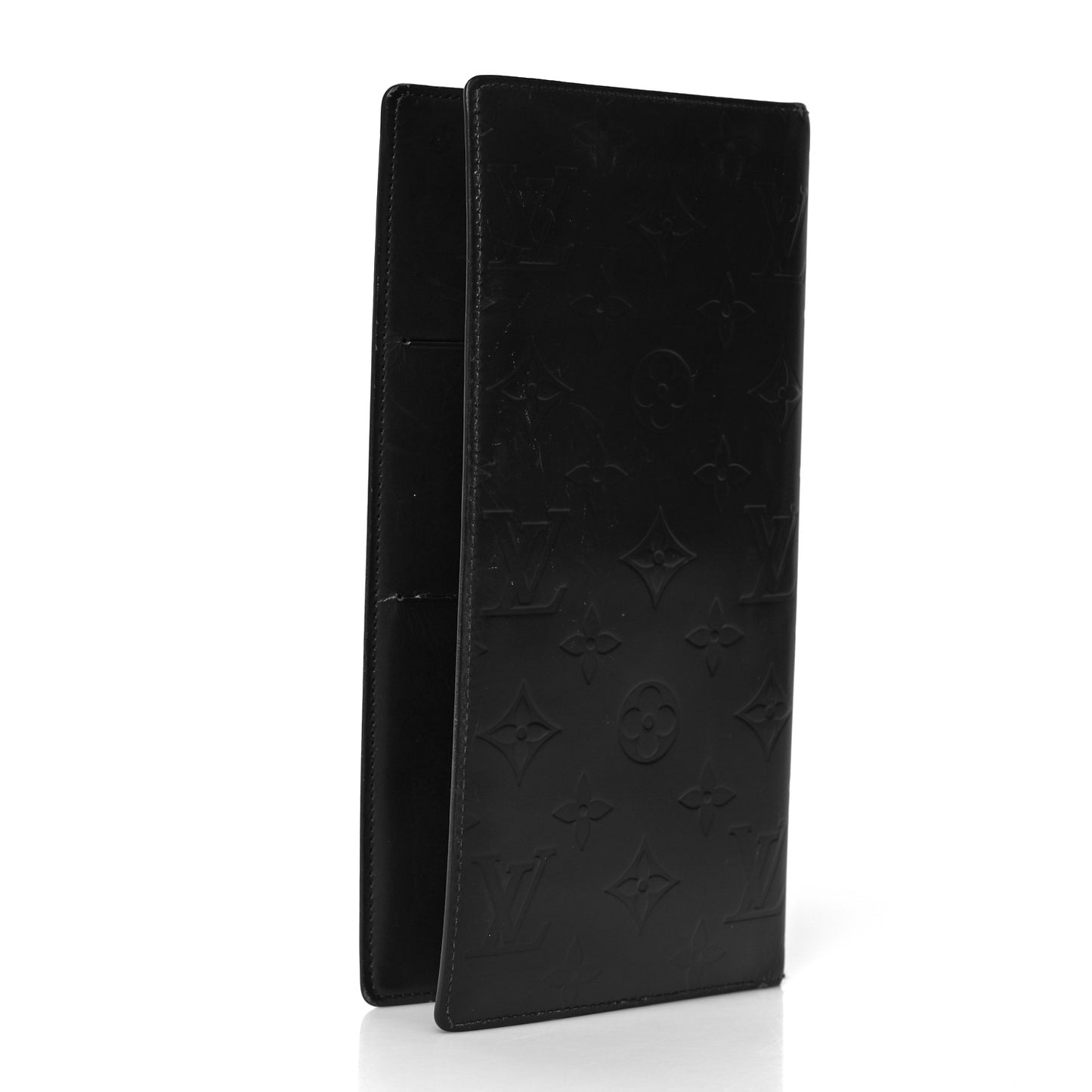Monogram Glace Portefeuille Double Wallet Cafe