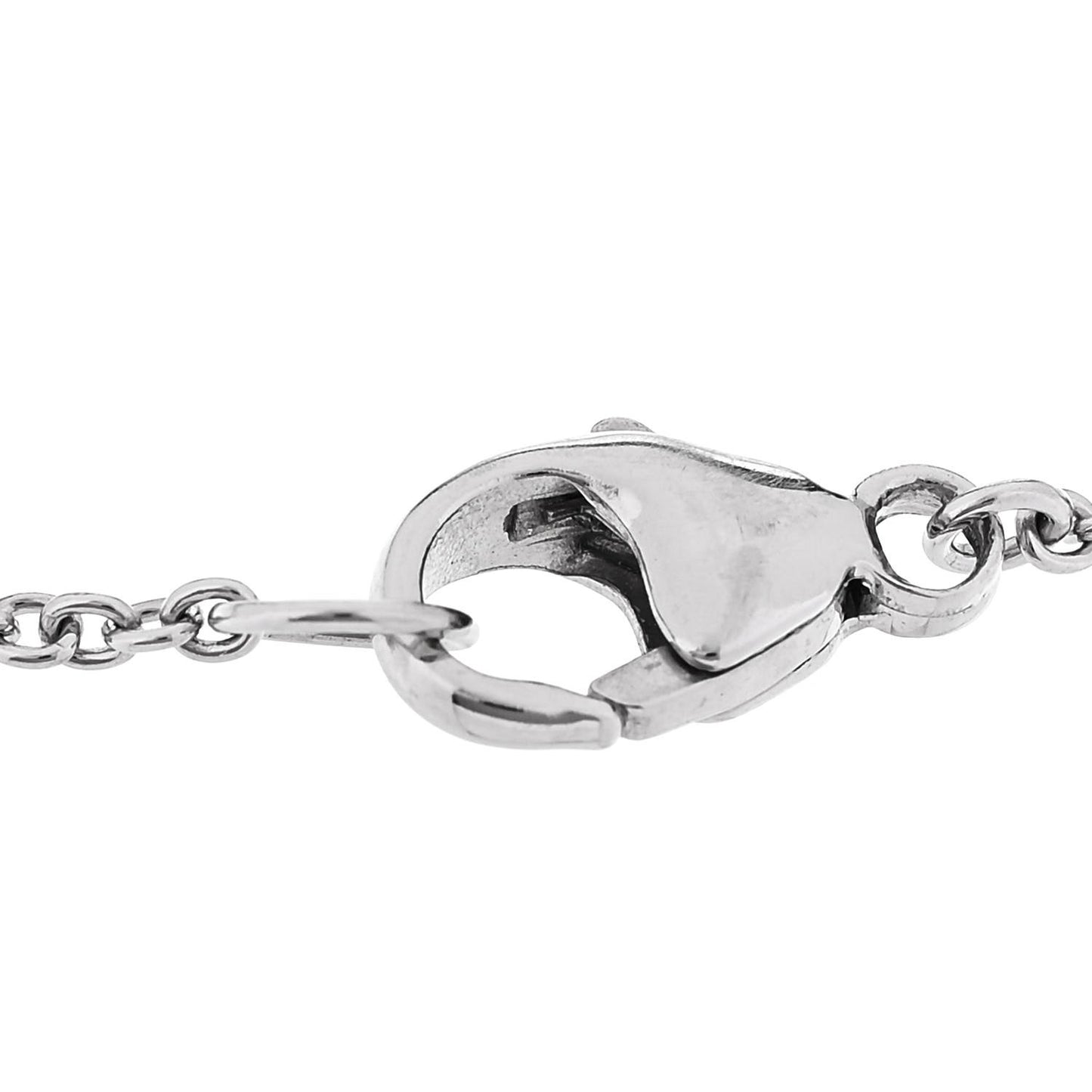 Platinum Diamond Lily Cluster Bracelet