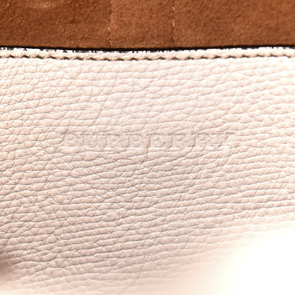 Burberry Grainy Calfskin Medium Sycamore Hobo White 6 of 21