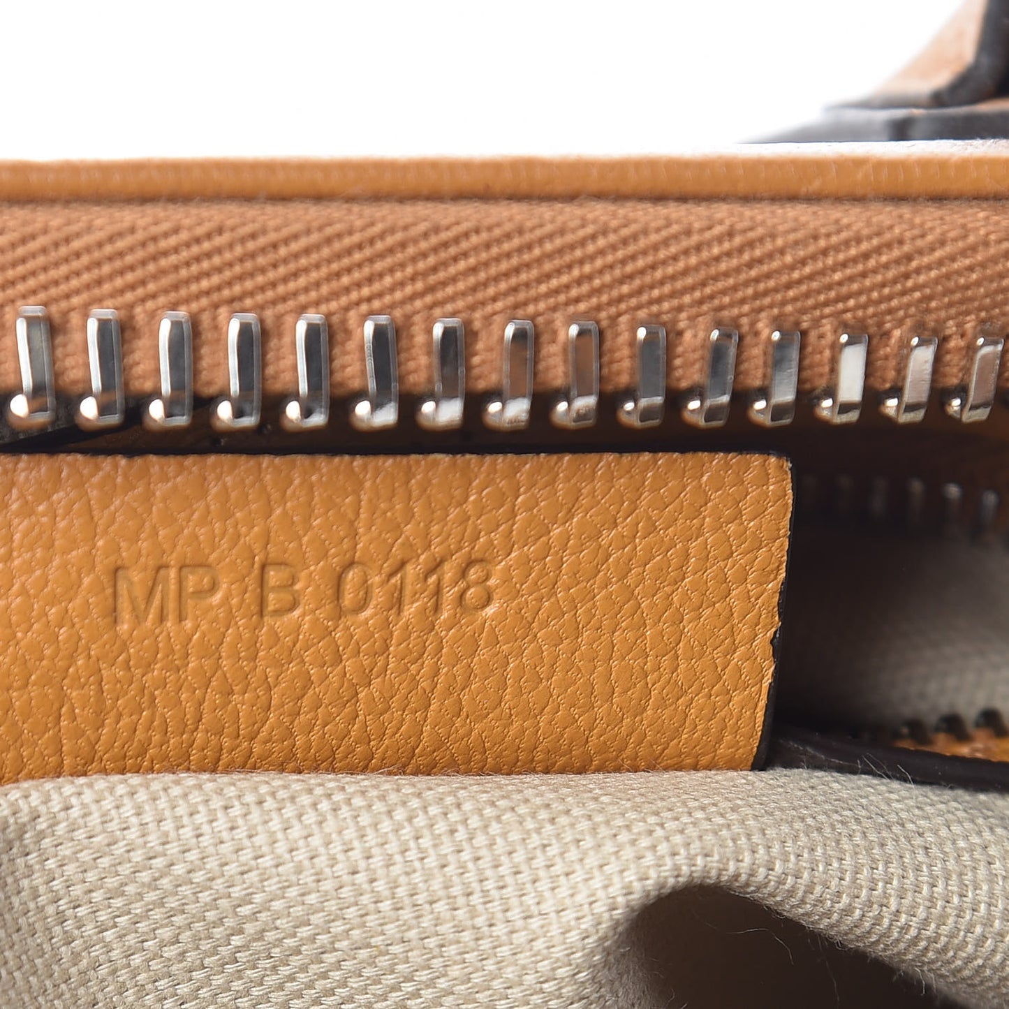 Sugar Goatskin Mini Antigona Amber