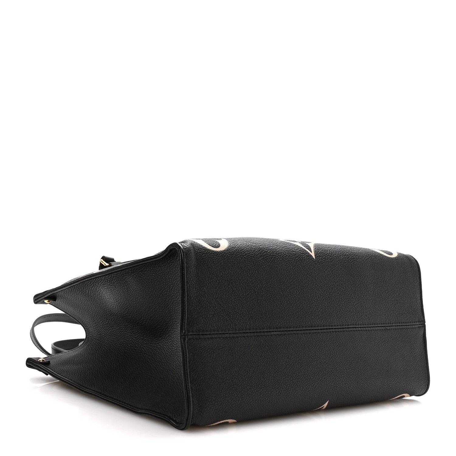 Louis Vuitton Empreinte Monogram Giant Onthego MM Black Beige 4 of 9