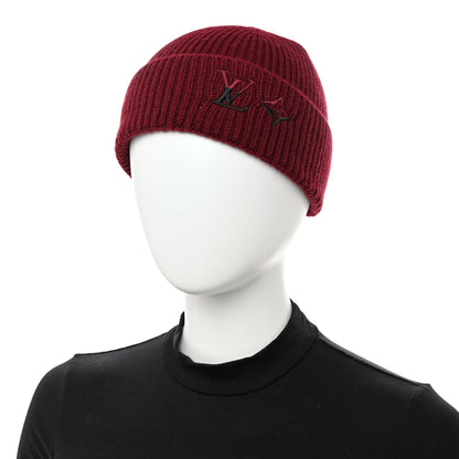 Louis Vuitton Cashmere LV Dual Beanie Bordeaux 2 of 7
