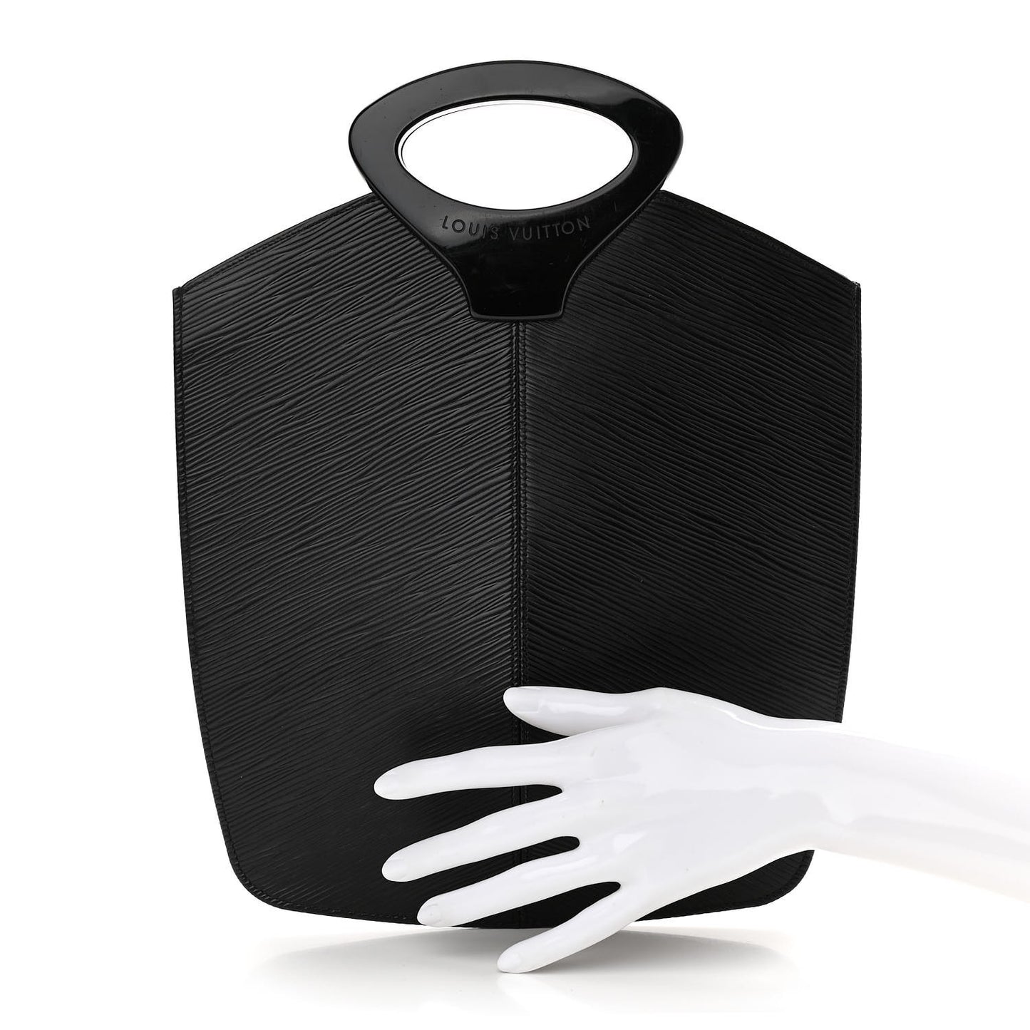 Epi Demi Lune Tote Black